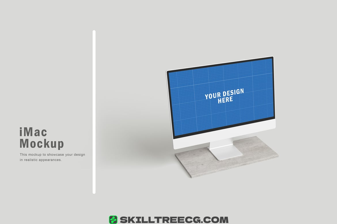 Computer Monitor Mockup（906552）-技能树